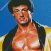 Rocky Balboa By Sylvester Stallone diamond painting