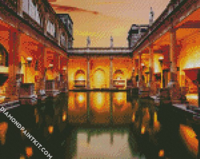 Romanian Bathhouse diamond painting