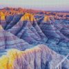 South Dakota Badlands National Park diamond painting