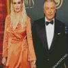 Stylish Hilaria And Alec Baldwin diamond painting