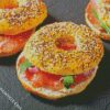 Tasty Bagels diamond painting