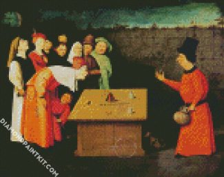 The Conjurer By Bosch diamond painting