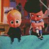 Tim Templeton And Boss Baby diamond painting