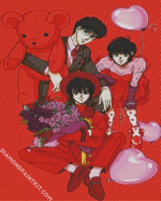 Tokyo Babylon Anime Characters diamond painting