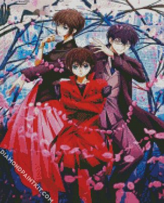 Tokyo Babylon Characters diamond painting