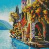 Villa Balbianello Art diamond painting