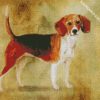 Beagle Dog Art diamond painting