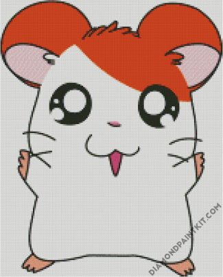 Hamtaro Hamster diamond painting