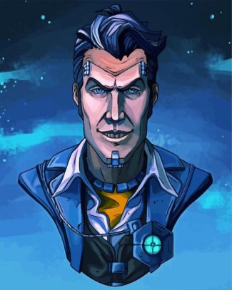 Handsome Jack diamond painting