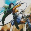 Hanji Attack On Titan Anime diamond painting