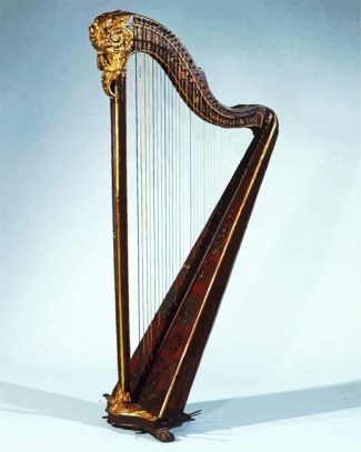 Harp Musical Instrument diamond painting