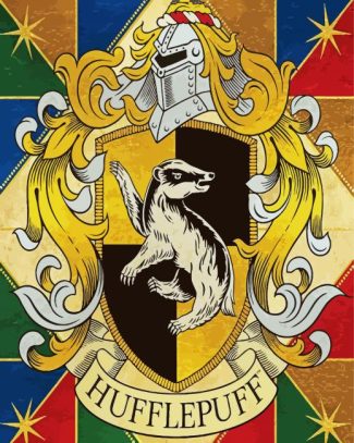 Harry Potter Hufflepuff diamond painting