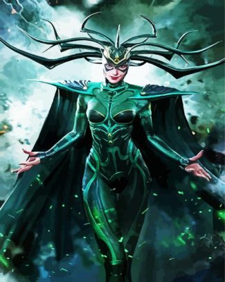 Hela Thor diamond painting