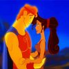 Hercules And Megara diamond painting