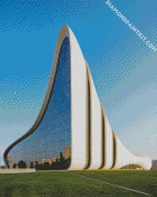 Heydar Aliyev Centre Baku diamond painting