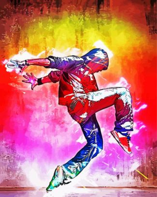 Hip Hop Dancer Art diamond painting