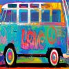 Hippie Campervan diamond painting