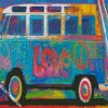 Hippie Campervan diamond painting