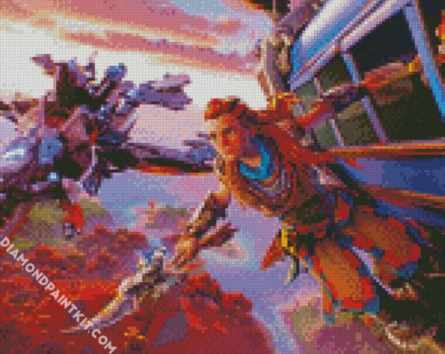 Horizon Zero Dawn Aloy diamond painting