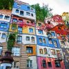 Hundertwasser House Wien diamond painting