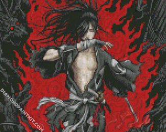 Hyakkimaru Dororo Anime diamond painting