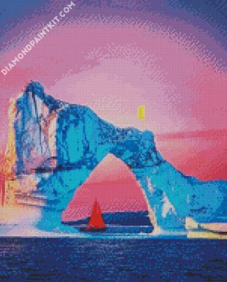 Iceberg Arch Greenland diamond painting