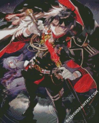 Ichinose Guren Owari No Seraph diamond painting