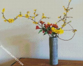 Ikebana Vase diamond painting