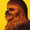 Illustration Chewbacca diamond painting