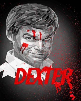 Illustration Dexter Serie diamond painting