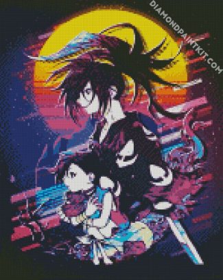 Illustration Dororo diamond painting