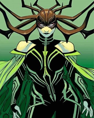 Illustration Hela diamond painting