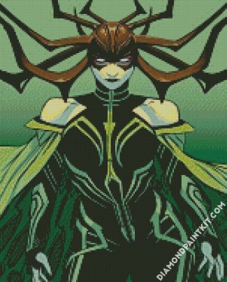 Illustration Hela diamond painting