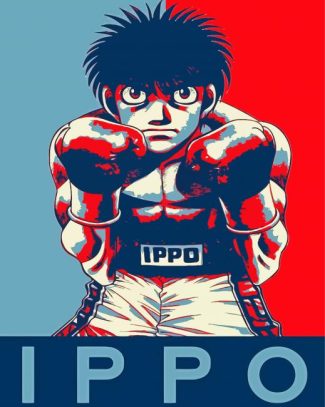 Illustration Ippo Makunouchi diamond painting