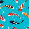 Illustration Koi Carp Fish diamond painting