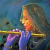 Indian Flute Player diamond painting