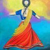 Indian Dancer Girl diamond painting