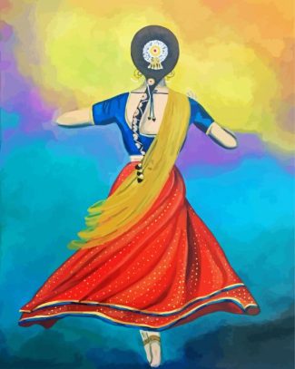 Indian Dancer Girl diamond painting