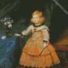 Infanta Margareta Teresa In A Peach Dress By Velazquez diamond painting