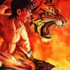 Ippo Makunouchi And Tiger diamond painting