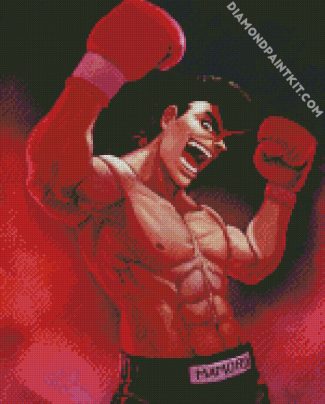 Ippo Makunouchi Anime diamond painting