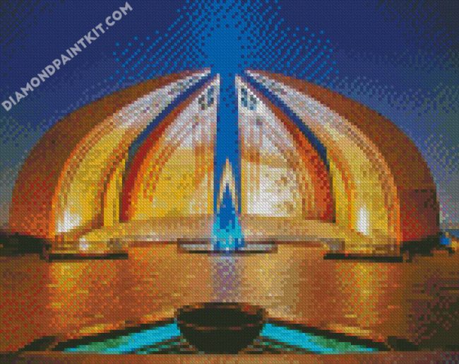 Islamabad Pakistan Monument Museum diamond painting