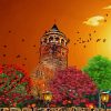 Istanbul Galata Tower Art diamond painting