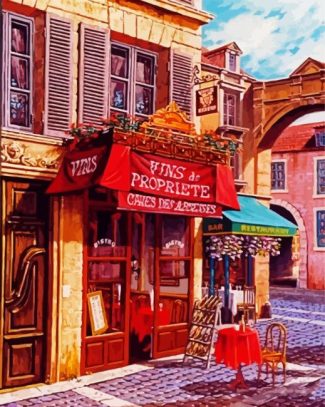 Italian Bistro diamond painting