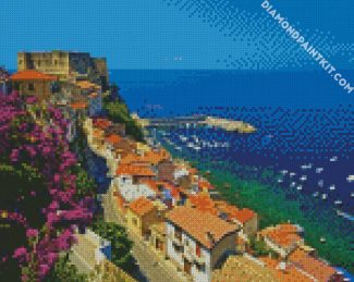 Italian Town Calabria diamond painting