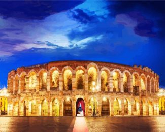 Italy Verona Arena diamond painting