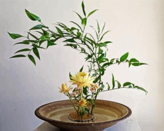 Japanese Ikebana diamond painting