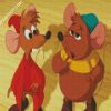 Jaq And Gus Disney Mice diamond painting