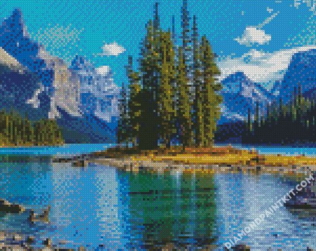 Jasper National Park diamond painting