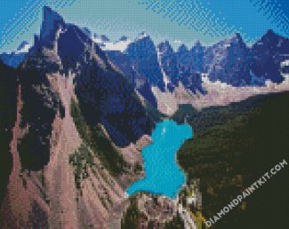 Jasper NationaL Park Canada Landscape diamond painting